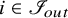 i element of script upper I Subscript o u t