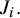 upper J Subscript i Baseline period