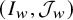 left parenthesis upper I Subscript w Baseline comma script upper J Subscript w Baseline right parenthesis
