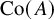 upper C o left parenthesis upper A right parenthesis
