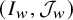 left parenthesis upper I Subscript w Baseline comma script upper J Subscript w Baseline right parenthesis