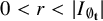 0 less than r less than StartAbsoluteValue upper I Subscript normal empty set Sub Subscript bold t Subscript Baseline EndAbsoluteValue