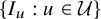 StartSet upper I Subscript u Baseline colon u element of script upper U EndSet