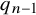 q Subscript n minus 1