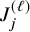 upper J Subscript j Superscript left parenthesis script l right parenthesis