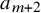 a Subscript m plus 2