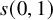s left parenthesis 0 comma 1 right parenthesis