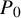 upper P 0