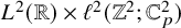 upper L squared left parenthesis double struck upper R right parenthesis times script l squared left parenthesis double struck upper Z squared semicolon double struck upper C Subscript p Superscript 2 Baseline right parenthesis