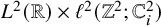 upper L squared left parenthesis double struck upper R right parenthesis times script l squared left parenthesis double struck upper Z squared semicolon double struck upper C Subscript i Superscript 2 Baseline right parenthesis