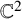 double struck upper C squared