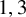 1 comma 3