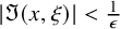 StartAbsoluteValue normal fraktur upper I left parenthesis x comma xi right parenthesis EndAbsoluteValue less than StartFraction 1 Over epsilon EndFraction