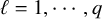 script l equals 1 comma midline horizontal ellipsis comma q