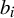 b Subscript i