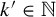 k prime element of double struck upper N