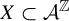 upper X subset of script upper A Superscript double struck upper Z