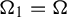normal upper Omega 1 equals normal upper Omega