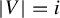 StartAbsoluteValue upper V EndAbsoluteValue equals i