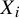 upper X Subscript i