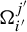 normal upper Omega Subscript i prime Superscript j prime