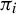 pi Subscript i
