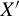 upper X prime