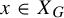 x element of upper X Subscript upper G