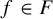 f element of upper F