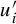 u prime Subscript i