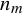 n Subscript m