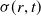 sigma left parenthesis r comma t right parenthesis