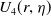 upper U 4 left parenthesis r comma eta right parenthesis