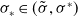 sigma Subscript asterisk Baseline element of left parenthesis sigma overtilde comma sigma Superscript asterisk Baseline right parenthesis