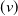 left parenthesis v right parenthesis