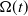 normal upper Omega left parenthesis t right parenthesis