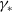 gamma Subscript asterisk
