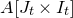 upper A left bracket upper J Subscript t Baseline times upper I Subscript t Baseline right bracket