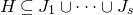 upper H subset of or equal to upper J 1 union midline horizontal ellipsis union upper J Subscript s