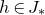 h element of upper J Subscript asterisk
