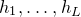 h 1 comma ellipsis comma h Subscript upper L Baseline