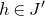 h element of upper J prime