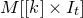 upper M left bracket left bracket k right bracket times upper I Subscript t Baseline right bracket