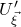 upper U prime Subscript ModifyingAbove xi With right arrow