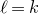 script l equals k