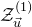 script upper Z Subscript ModifyingAbove u With right arrow Superscript left parenthesis 1 right parenthesis