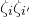zeta Subscript i Baseline zeta Subscript i prime