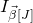 upper I Subscript ModifyingAbove beta With right arrow left bracket upper J right bracket