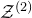 script upper Z Superscript left parenthesis 2 right parenthesis