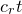 c Subscript r Baseline t